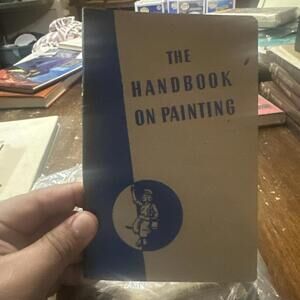 Vintage Booklet Dutch Boy The Handbook on Painting Copyright 1950 National Lead